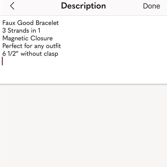 Faux Gold Circles Bracelet - Picture 9 of 9